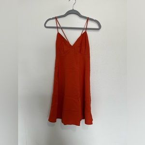 NWT Orange Madewell Tank Dress
